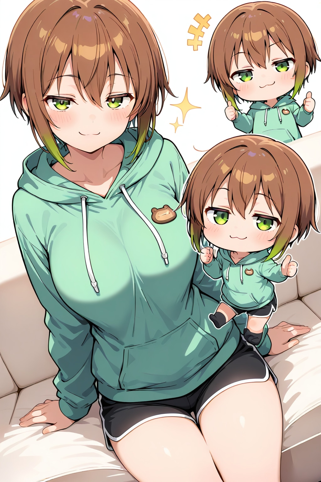 412 告知ボーイッシュ！