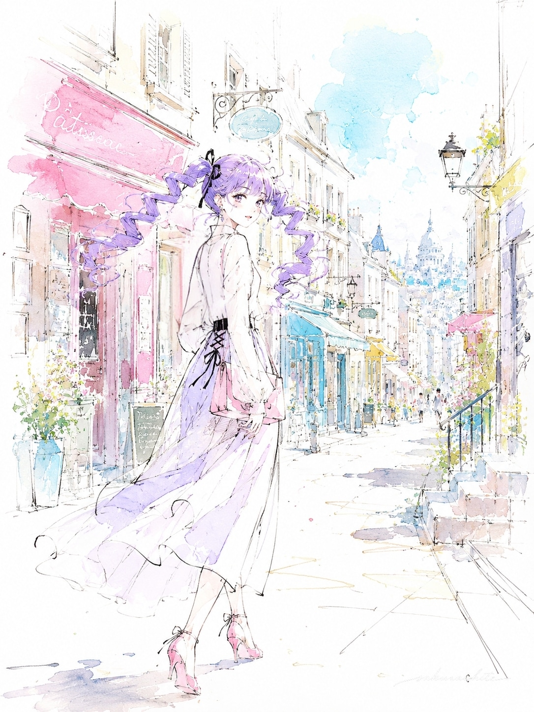 素敵な一日を💐 | の人気AIイラスト・グラビア