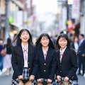 街中の女子高生 5枚目