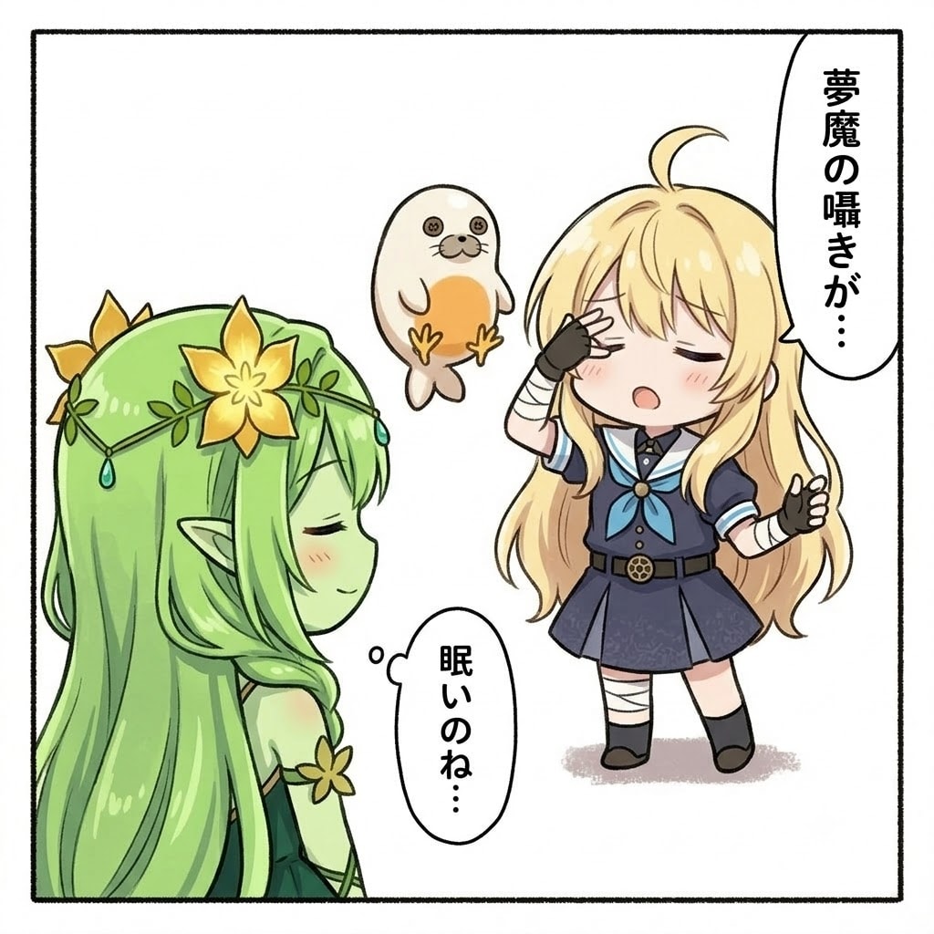 †V4Bちゃん†とDRYADちゃん