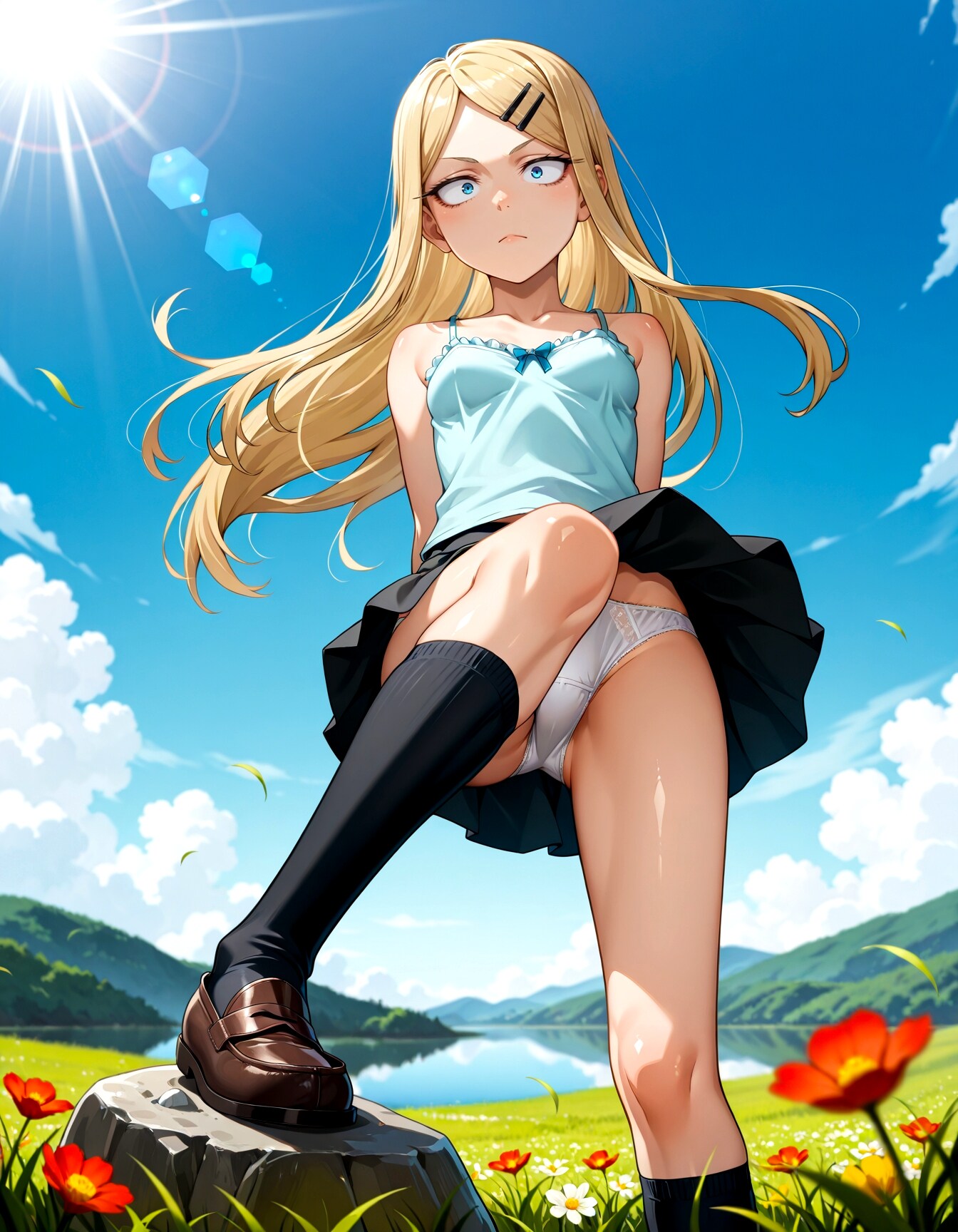 遠藤サヤ・パンチラ