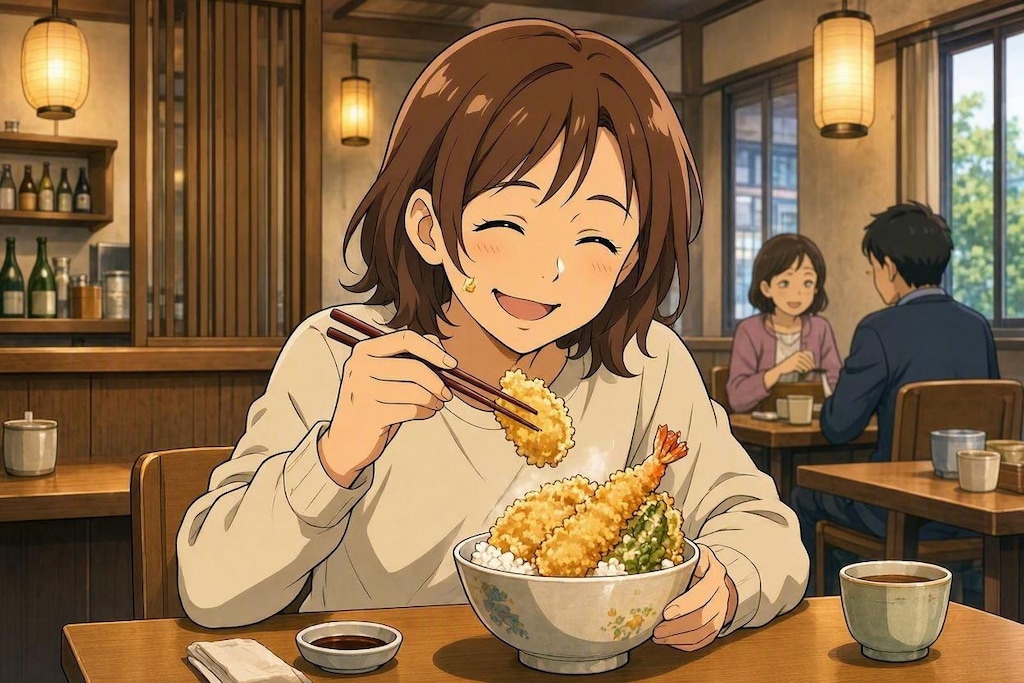天丼🍤🍜