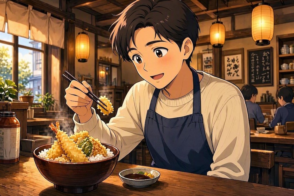 天丼🍤🍜