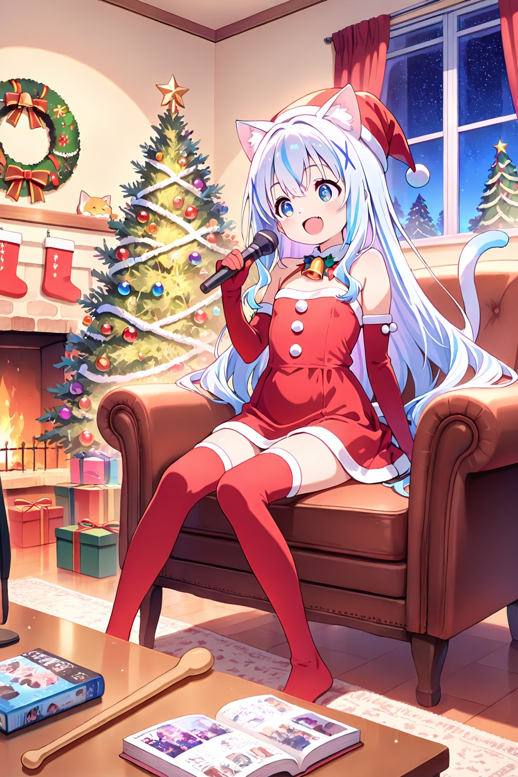 クリパ🎤🎄.*🎁🎅 | の人気AIイラスト・グラビア