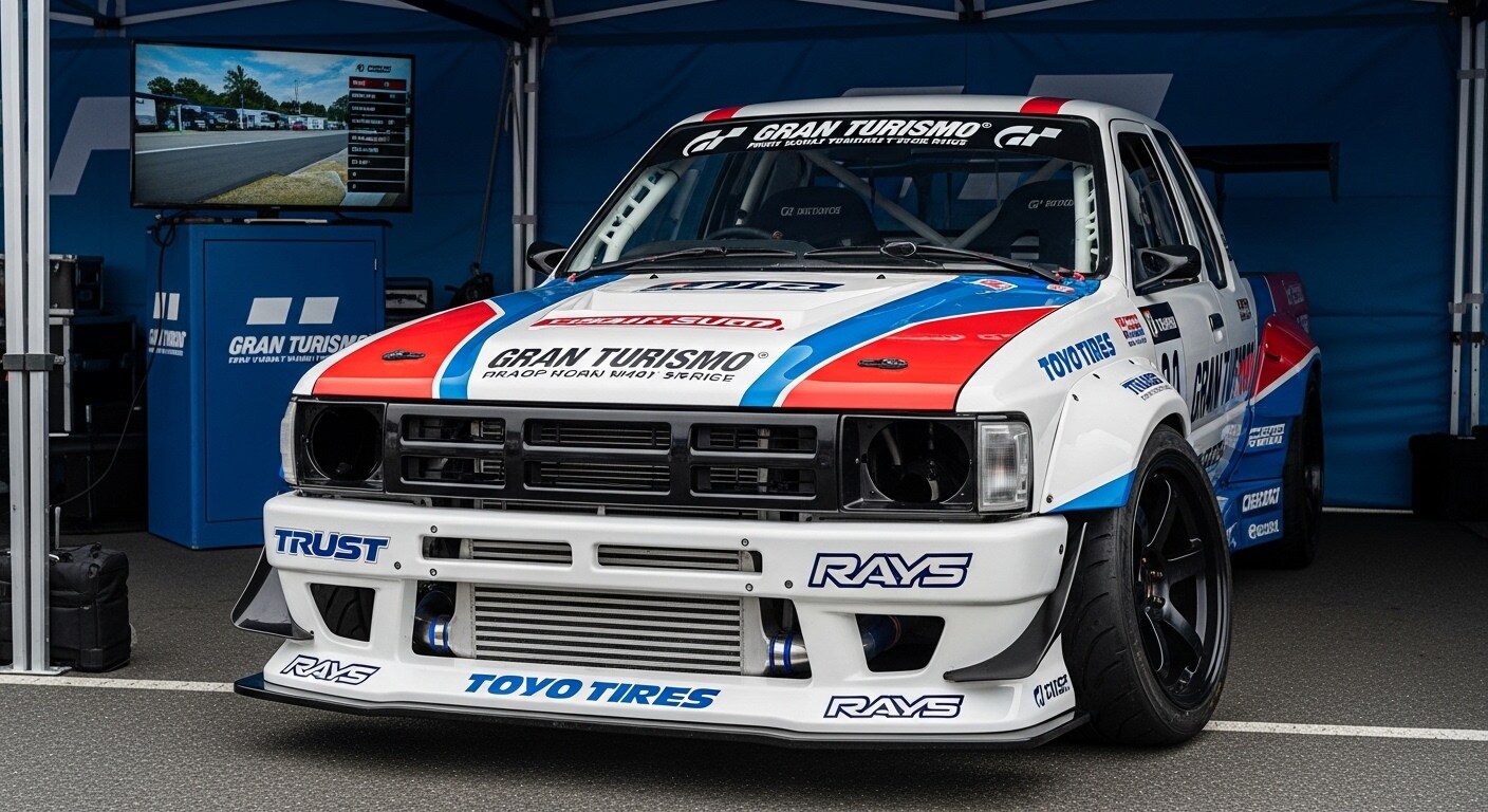 トーヨータイヤハイラックストラックのドリ車 | の人気AIイラスト・グラビア