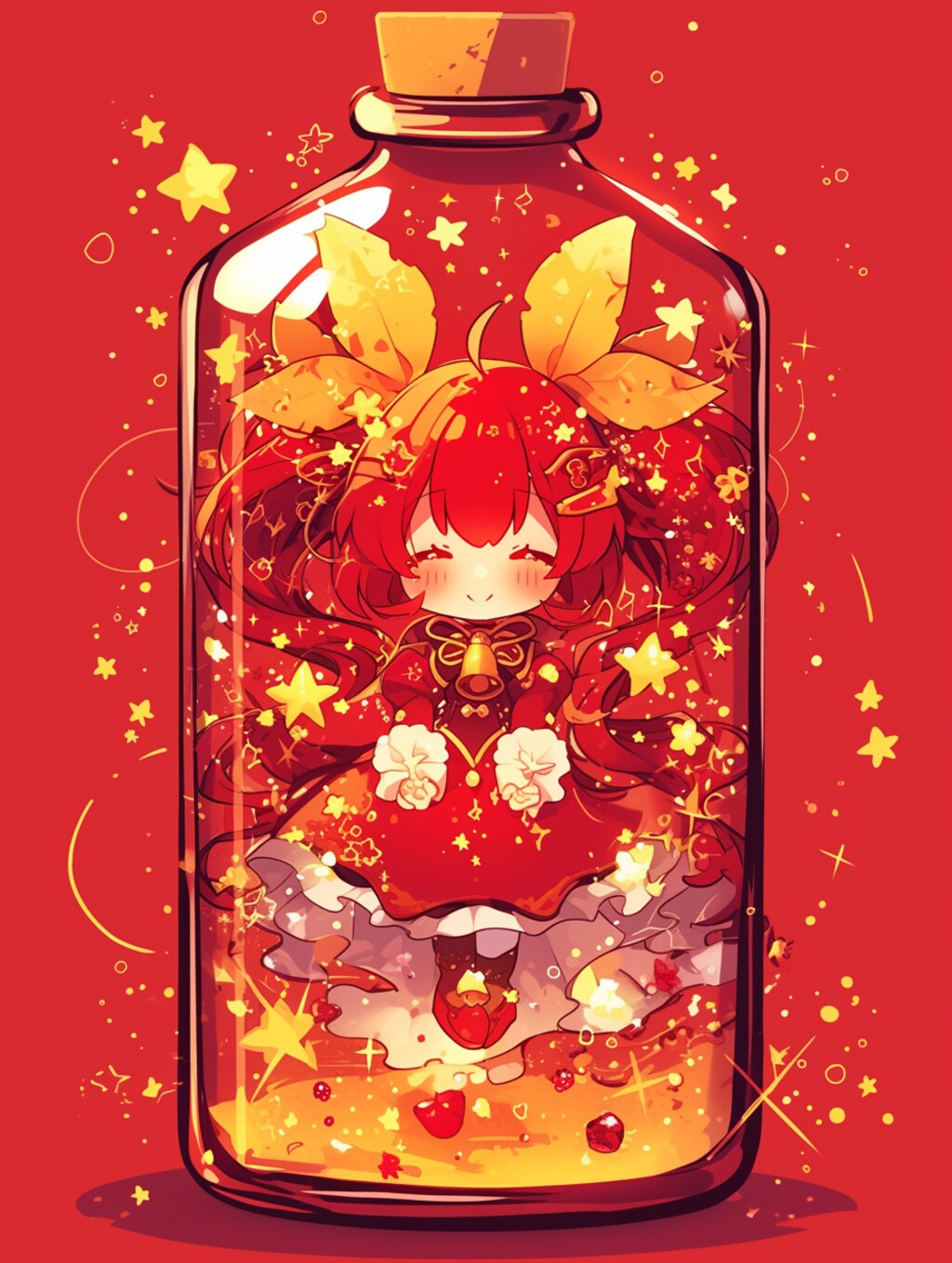 「瓶詰の少女」紅14