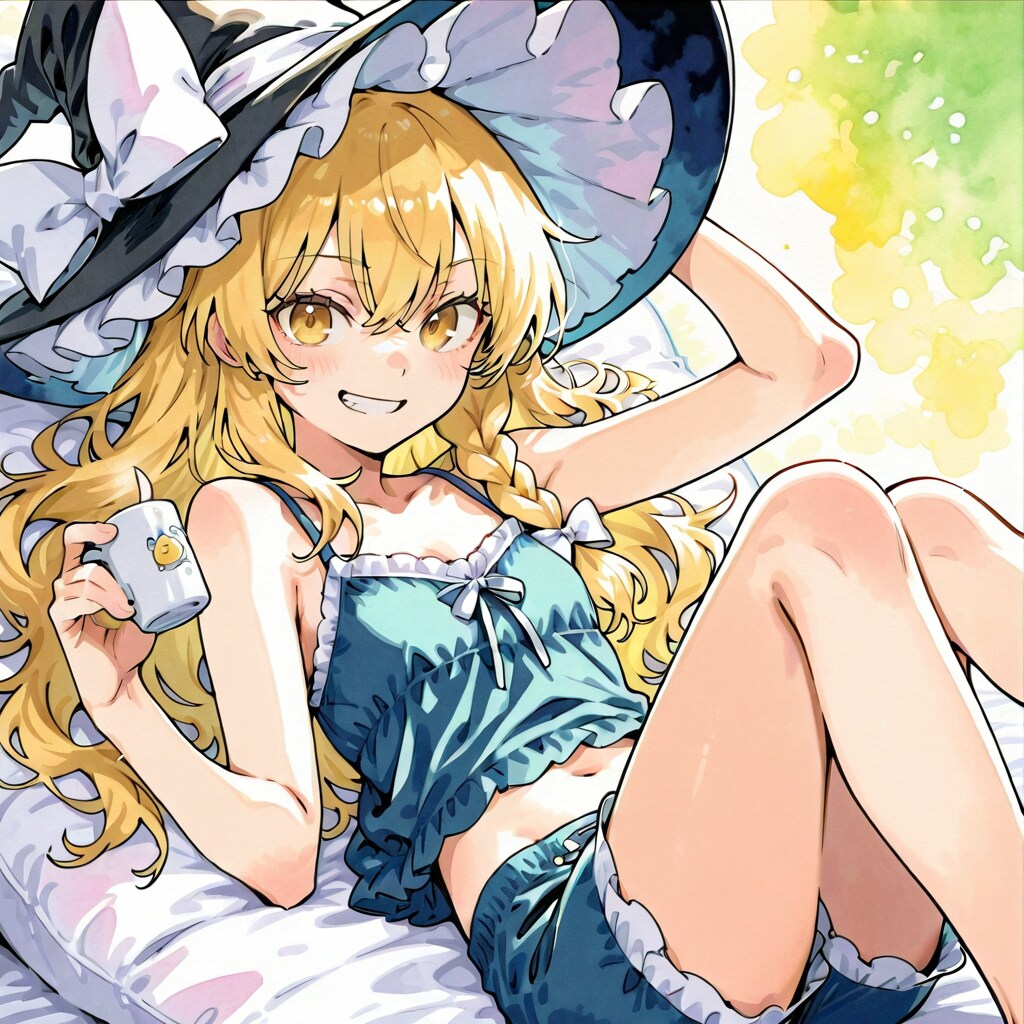 部屋着魔理沙