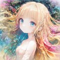 colorful hair 4枚目