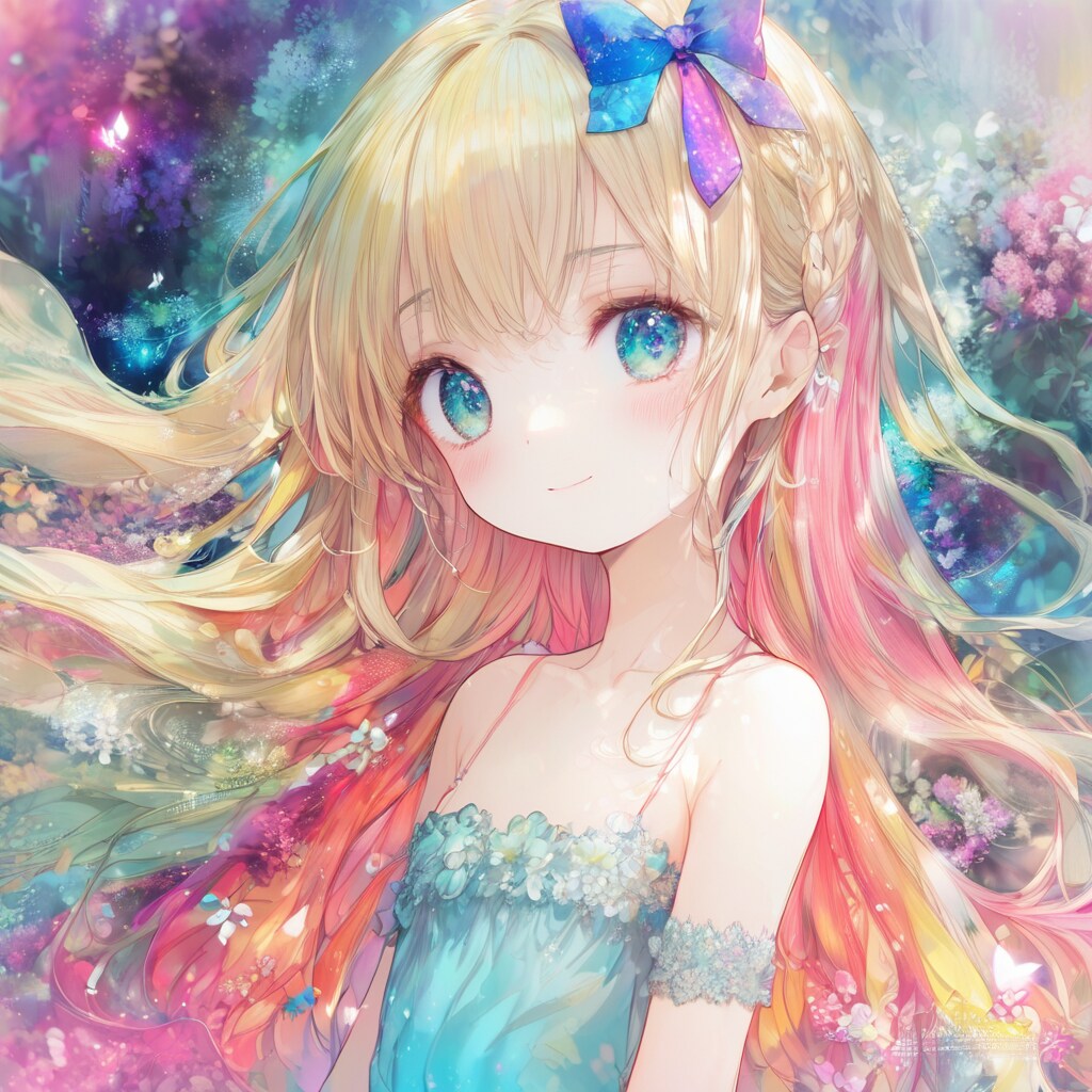 colorful hair