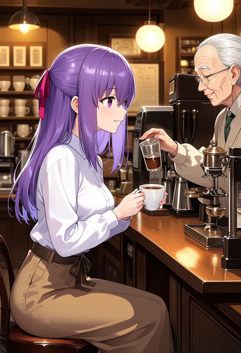 隠れ家喫茶の午後