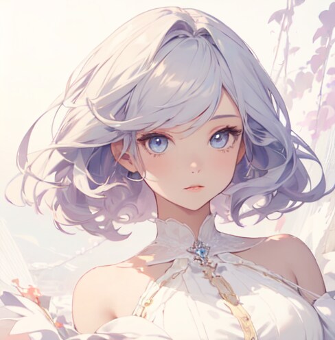 淡色ヘア２ | の人気AIイラスト・グラビア