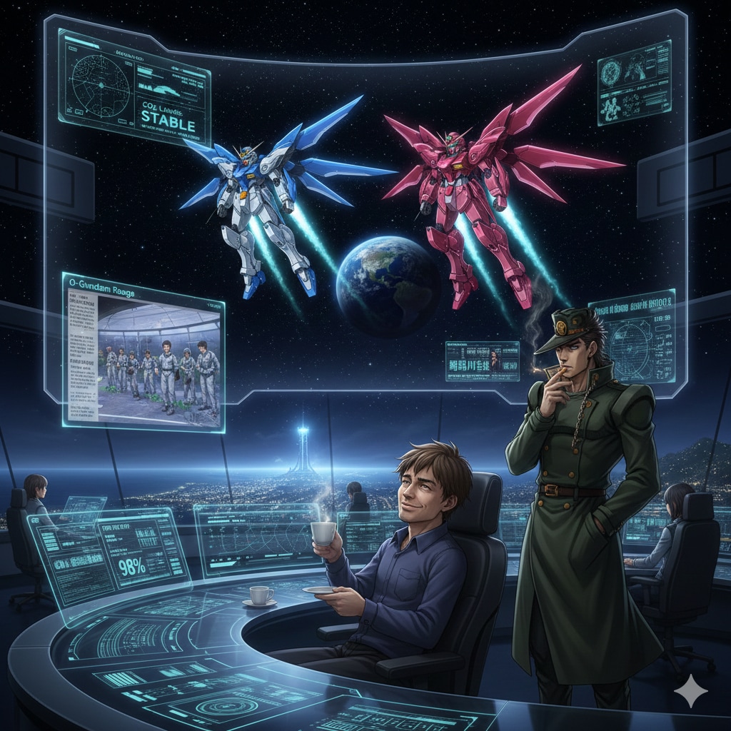 承太郎さんと司令室