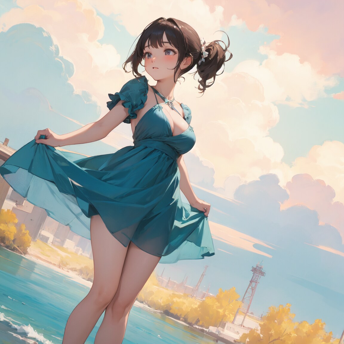 Fly upwards
