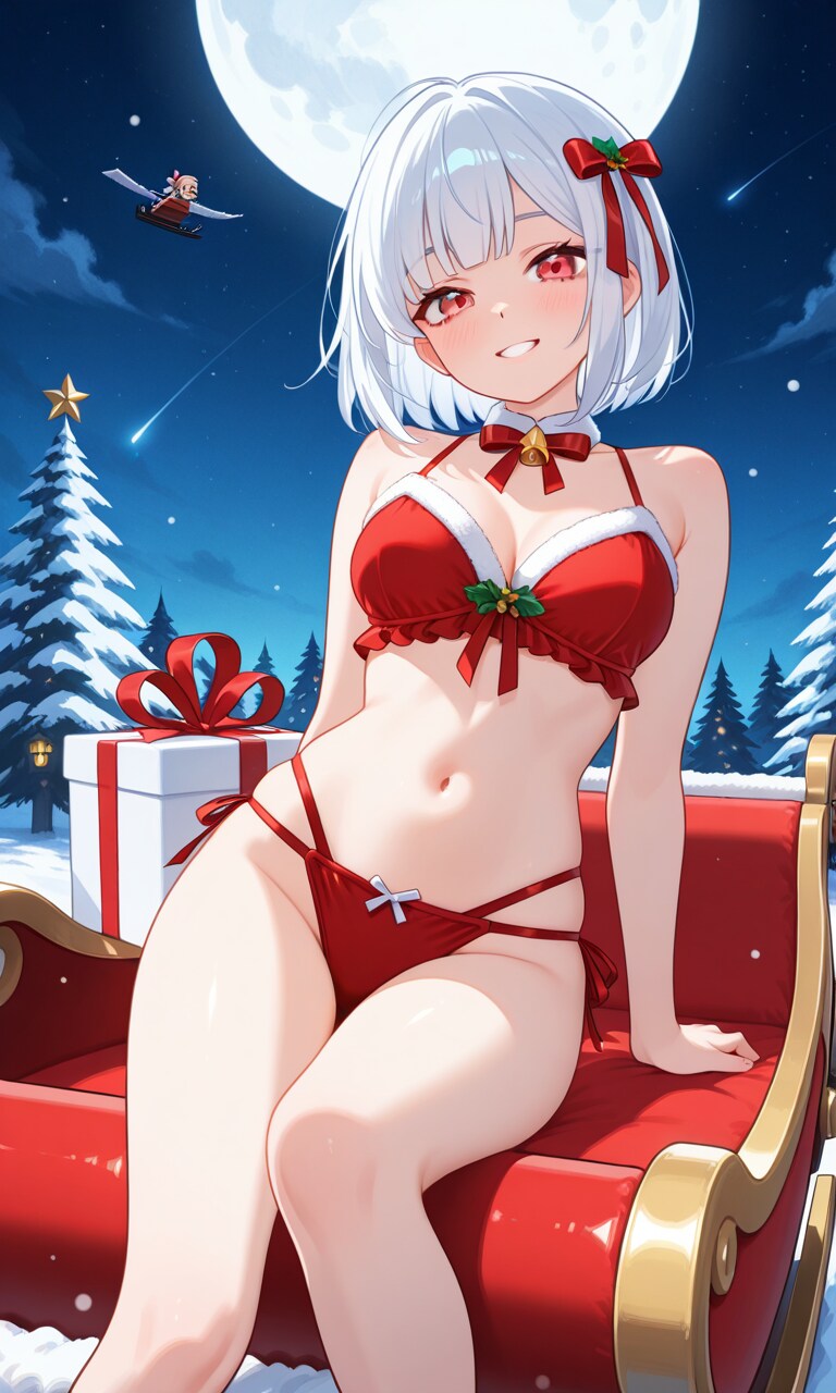 一緒にプレゼント配ってくれる？