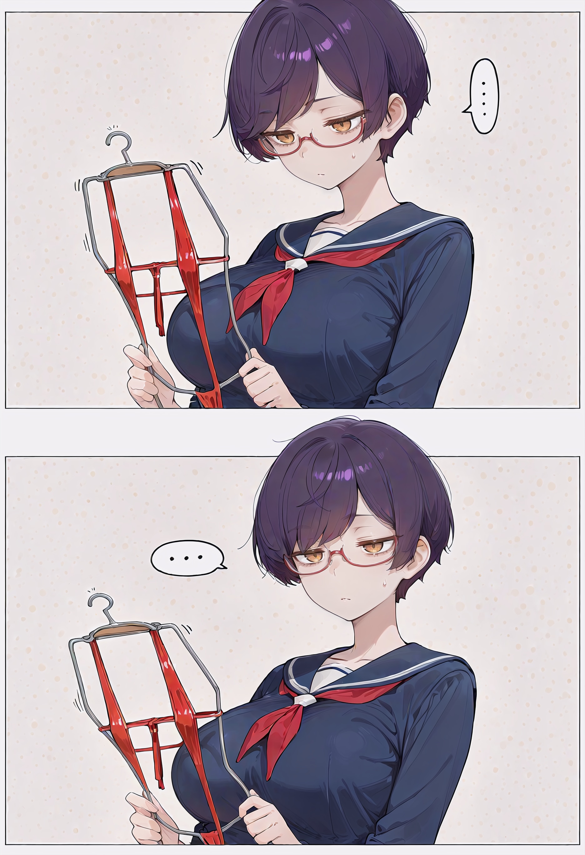 こんな紐みたいなものをJKに着ろと… | の人気AIイラスト・グラビア