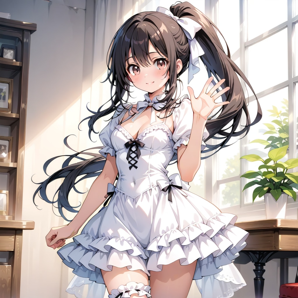 フリフリミニワンピ