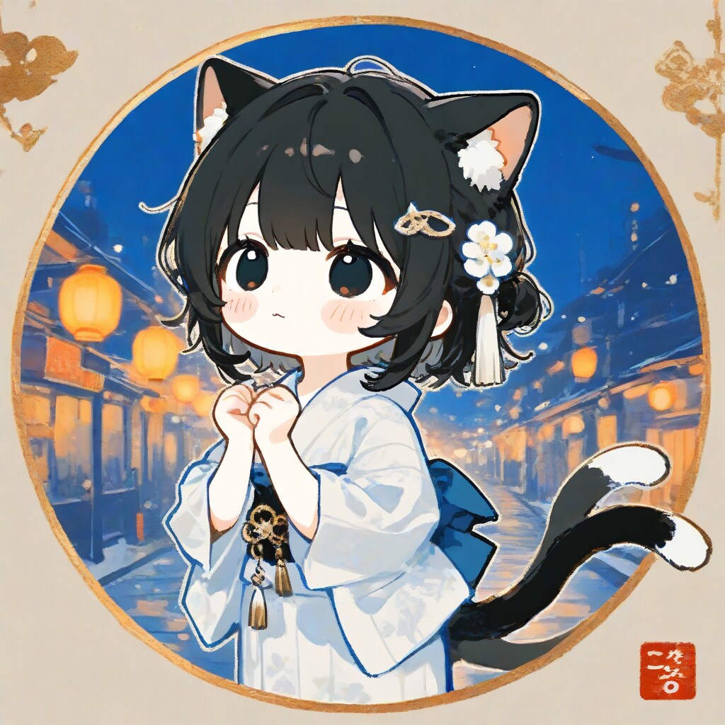 ねこまた | の人気AIイラスト・グラビア