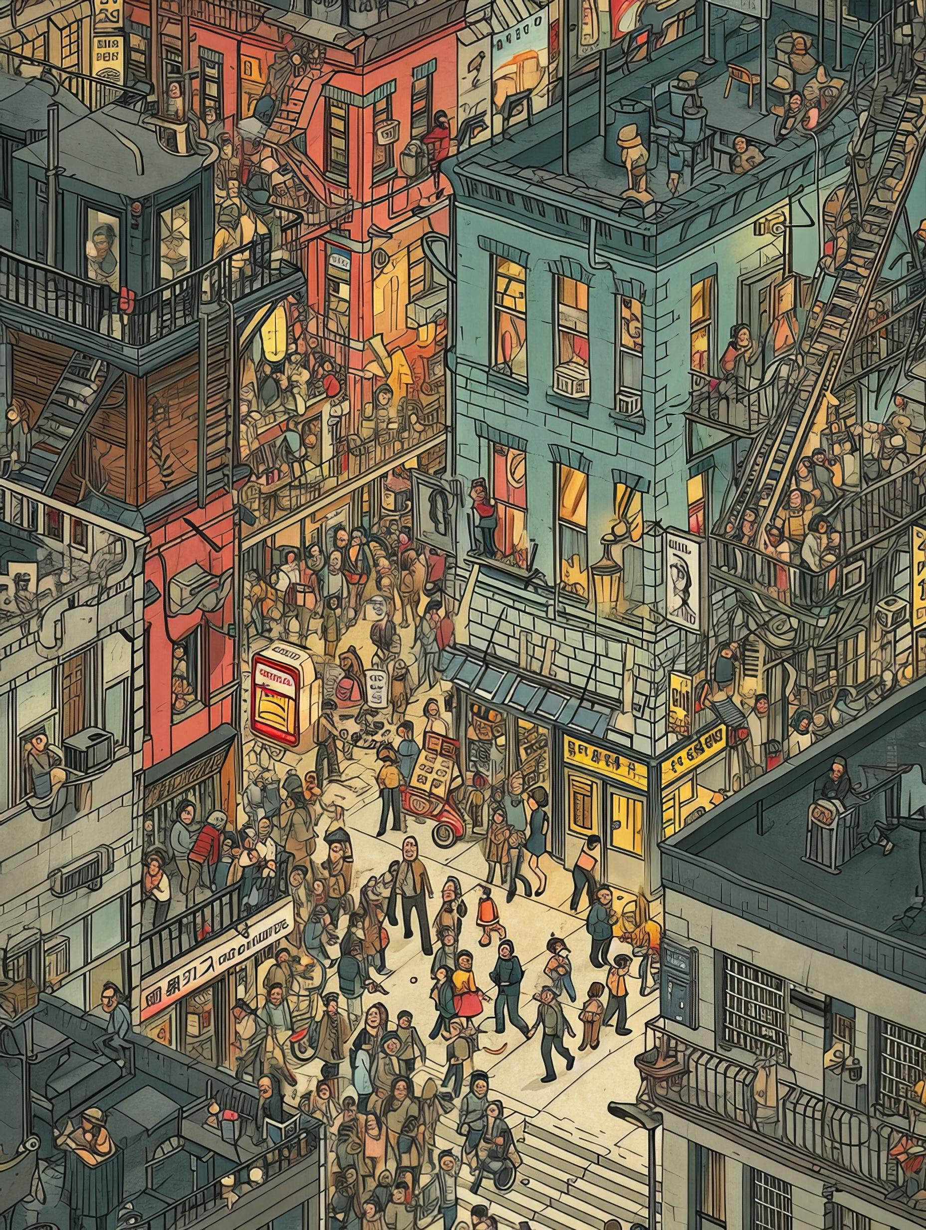 街の風景（2）