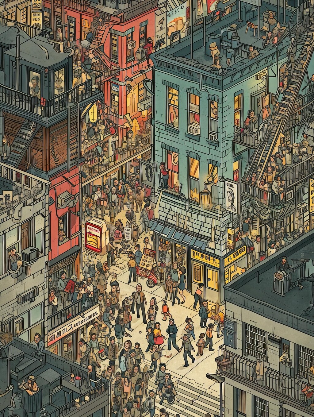 街の風景（2）