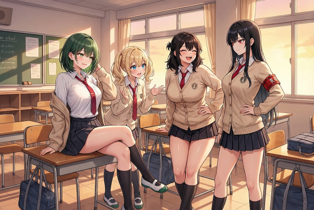 和気藹々な中等部生徒会