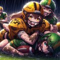 🏈泥まみれの女子アメフト 125 6枚目