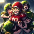 🏈泥まみれの女子アメフト 125 9枚目