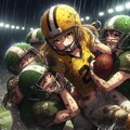 🏈泥まみれの女子アメフト 125 2枚目