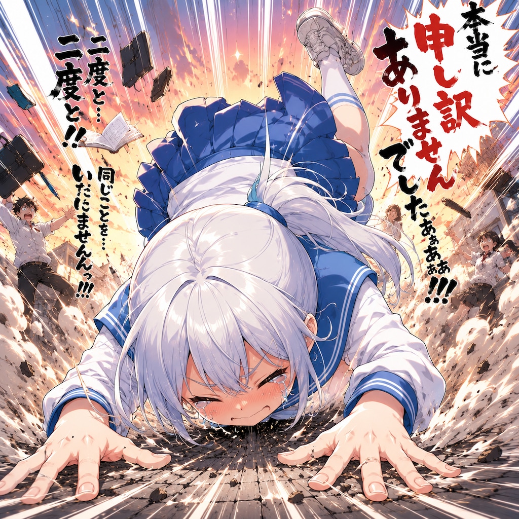 本当に申し訳ありませんでしたぁ！