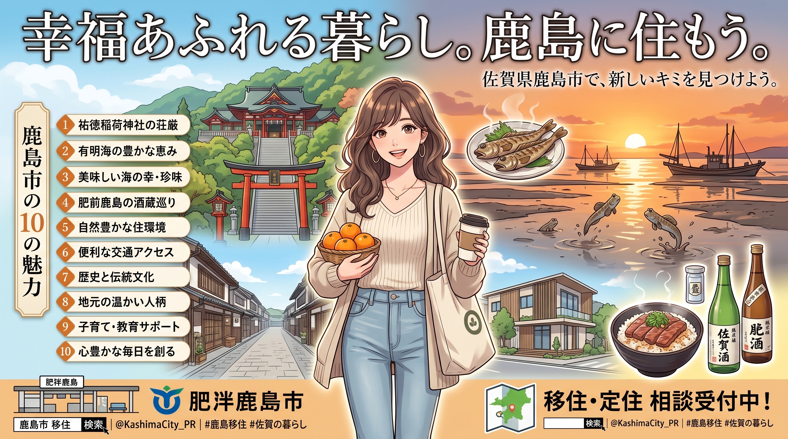 佐賀県鹿島市 | の人気AIイラスト・グラビア