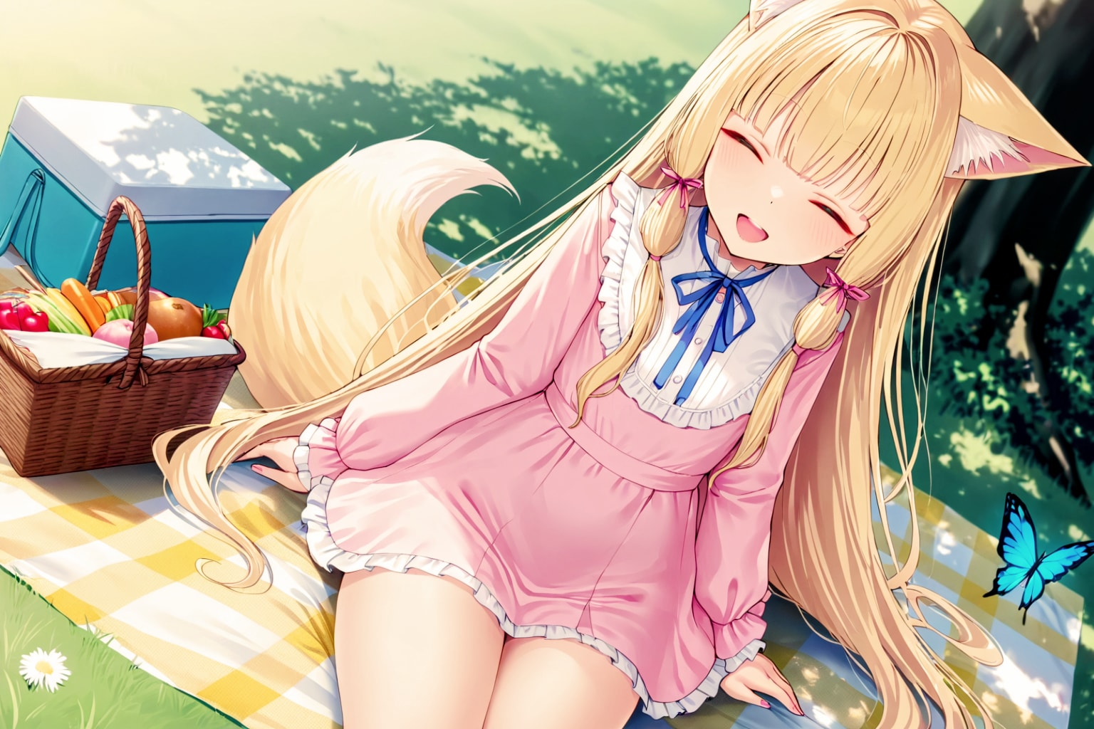 00.ピクニック狐娘