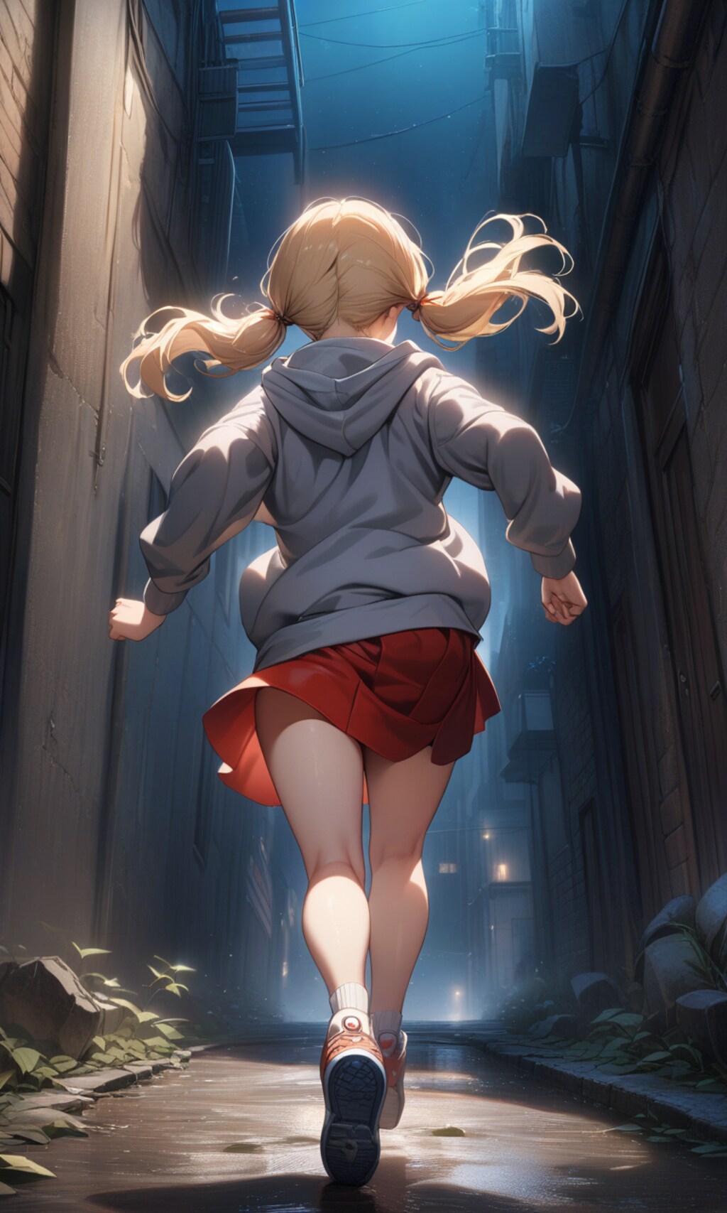 (3) 逃走