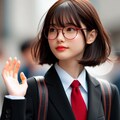 眼鏡女子 楓のインターンシップ 7枚目