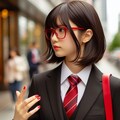 眼鏡女子 楓のインターンシップ 4枚目