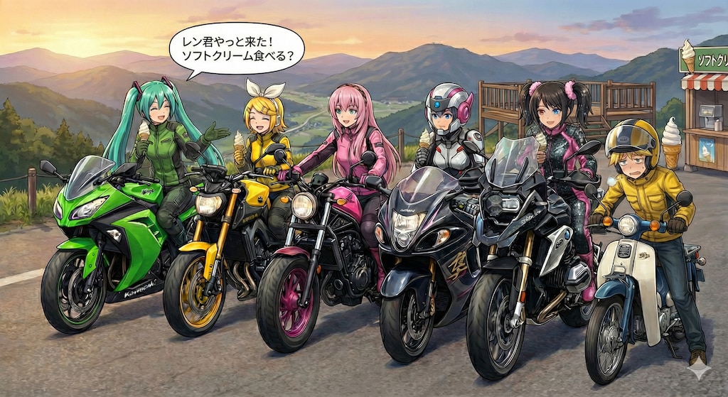 レン君ハングオン✴️