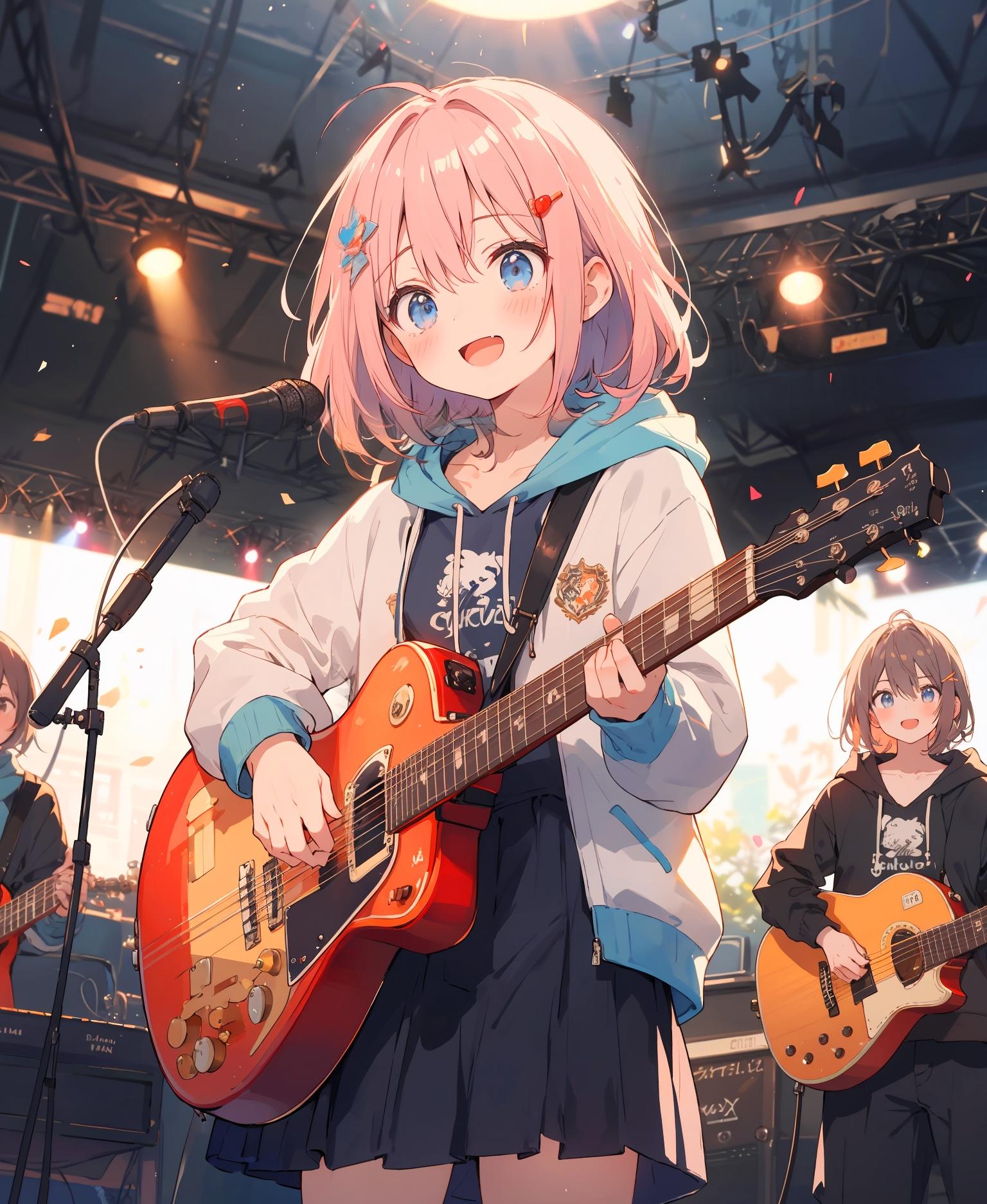 ライブな少女 | の人気AIイラスト・グラビア