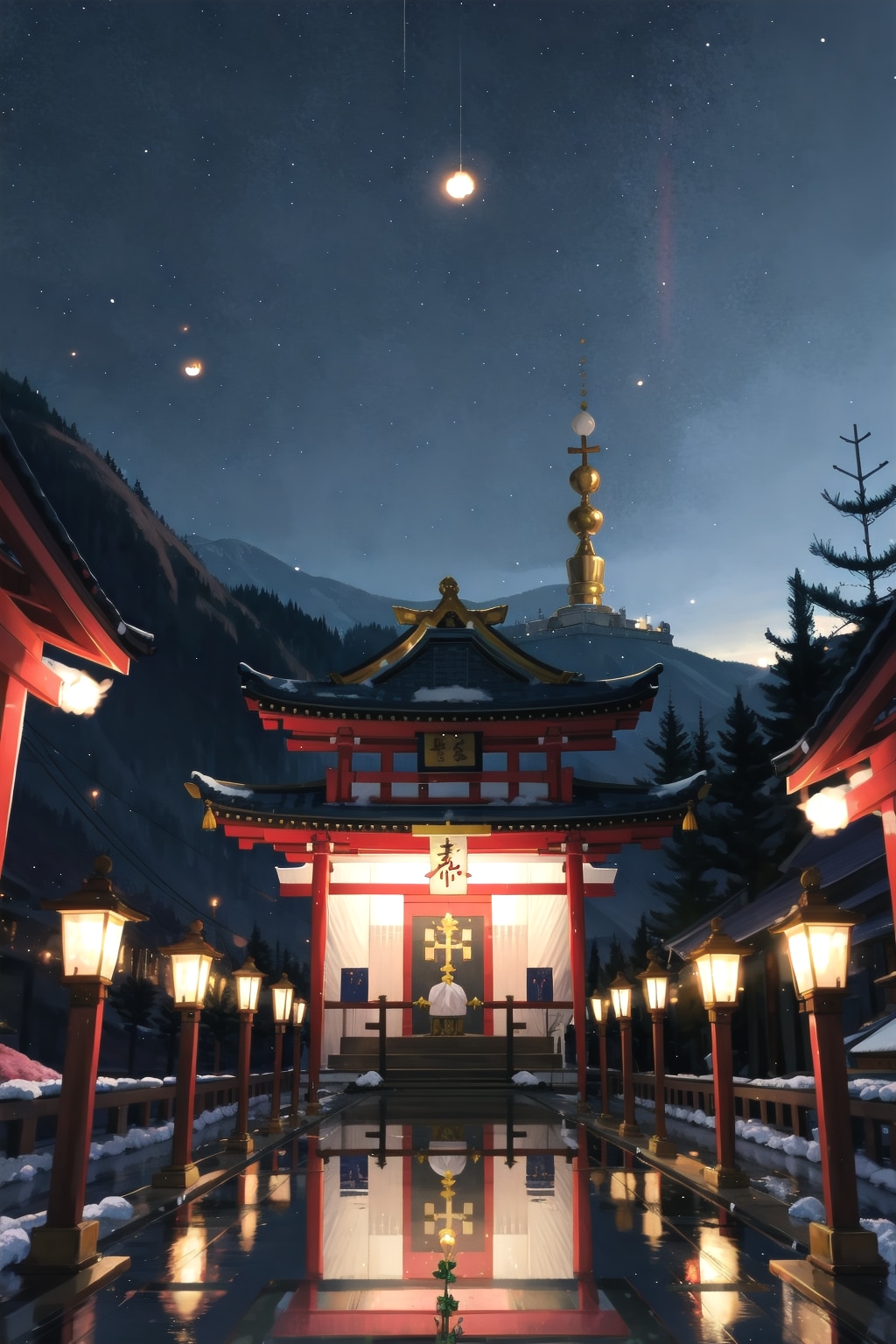 とある神社のお正月 | の人気AIイラスト・グラビア