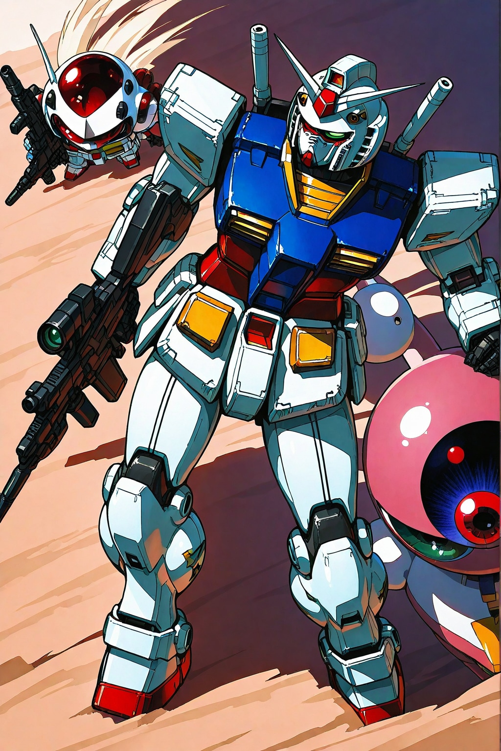 CAPE.   ガンダムと仲間達？