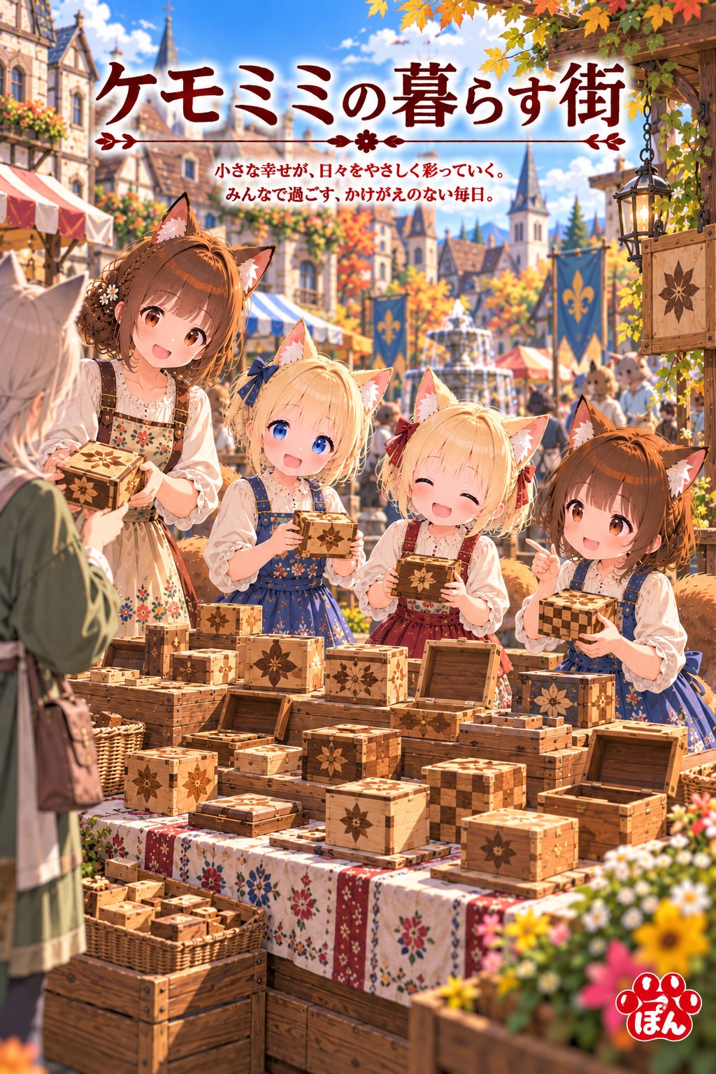 ケモミミの暮らす街
