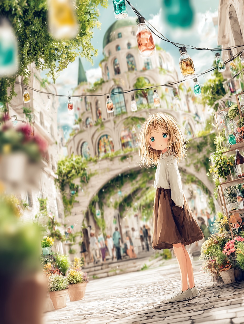 色硝子の風景 | の人気AIイラスト・グラビア