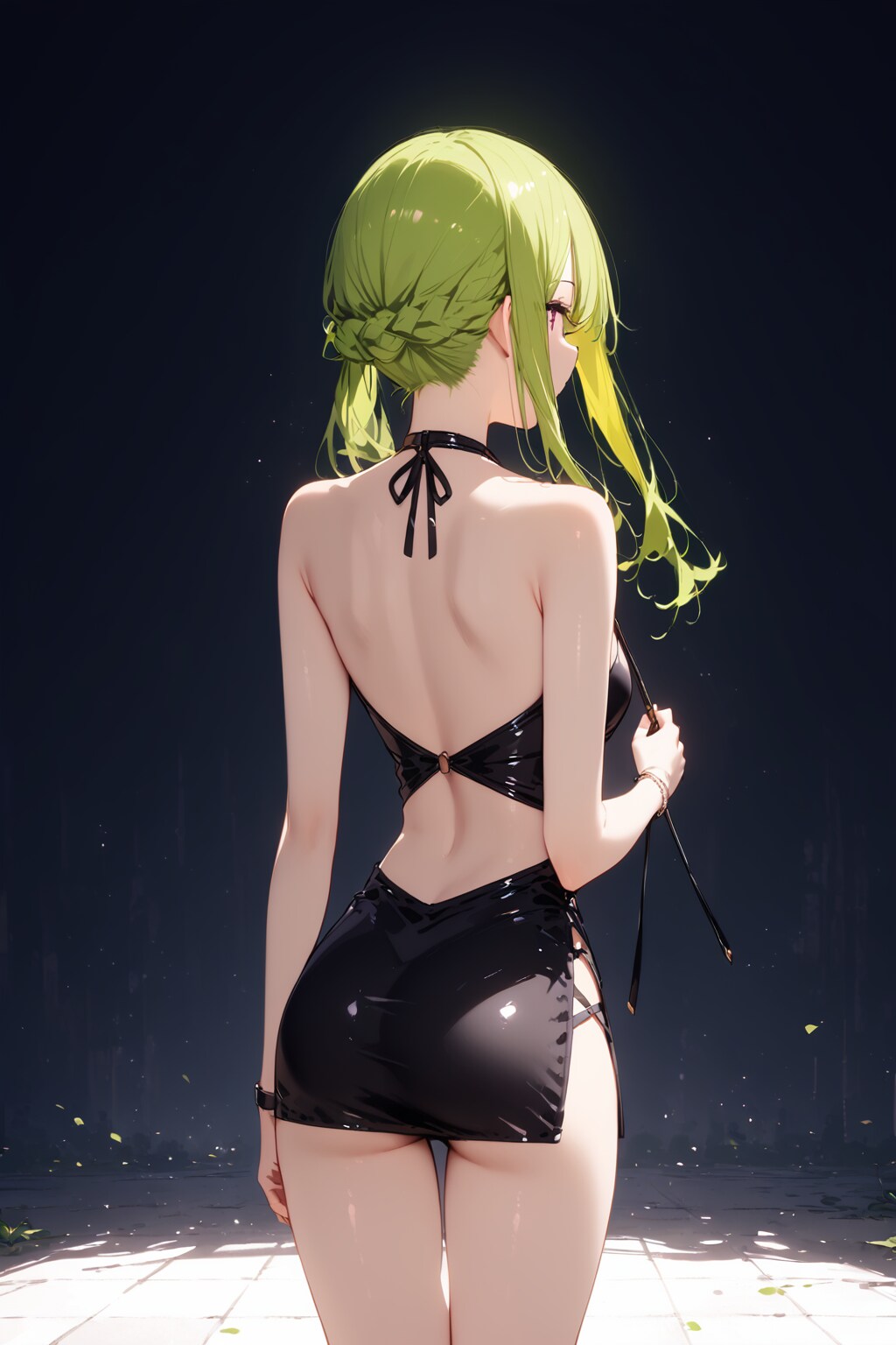 後ろ姿
