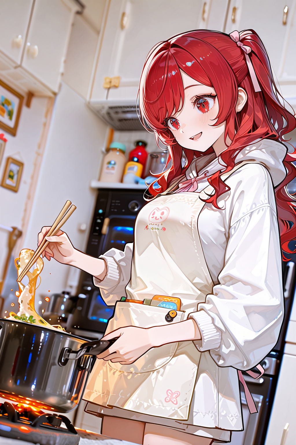 パスタを茹でるｗ