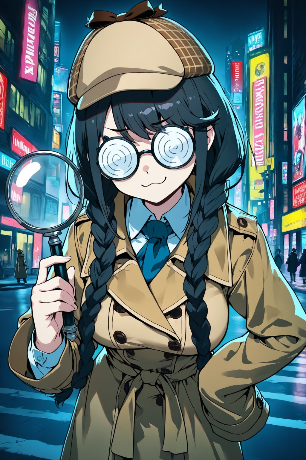 サイバー探偵おさげちゃん