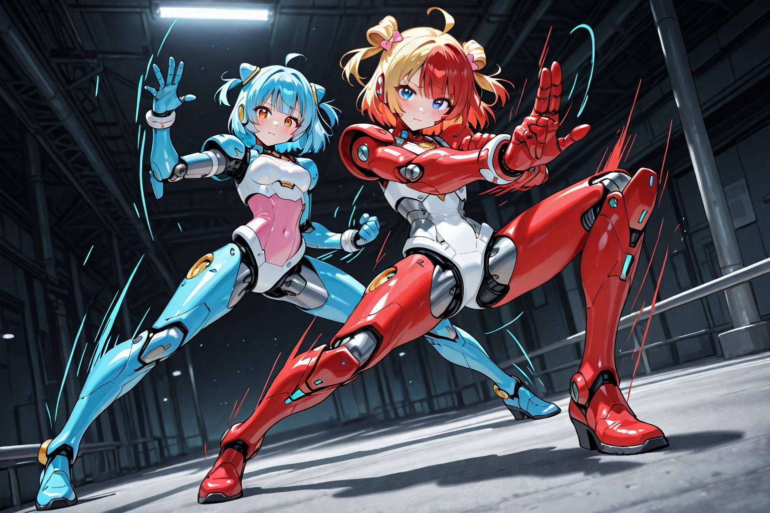 ちちぷい生成メカ娘　メタルヒロイン候補生2