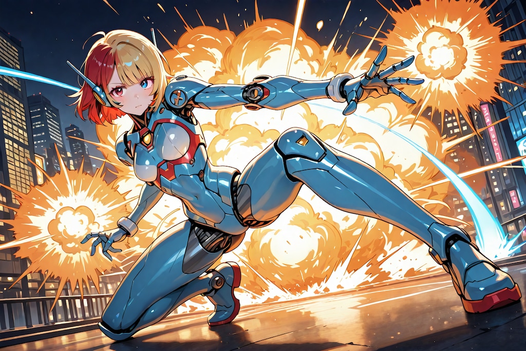 ちちぷい生成メカ娘　メタルヒロイン候補生2