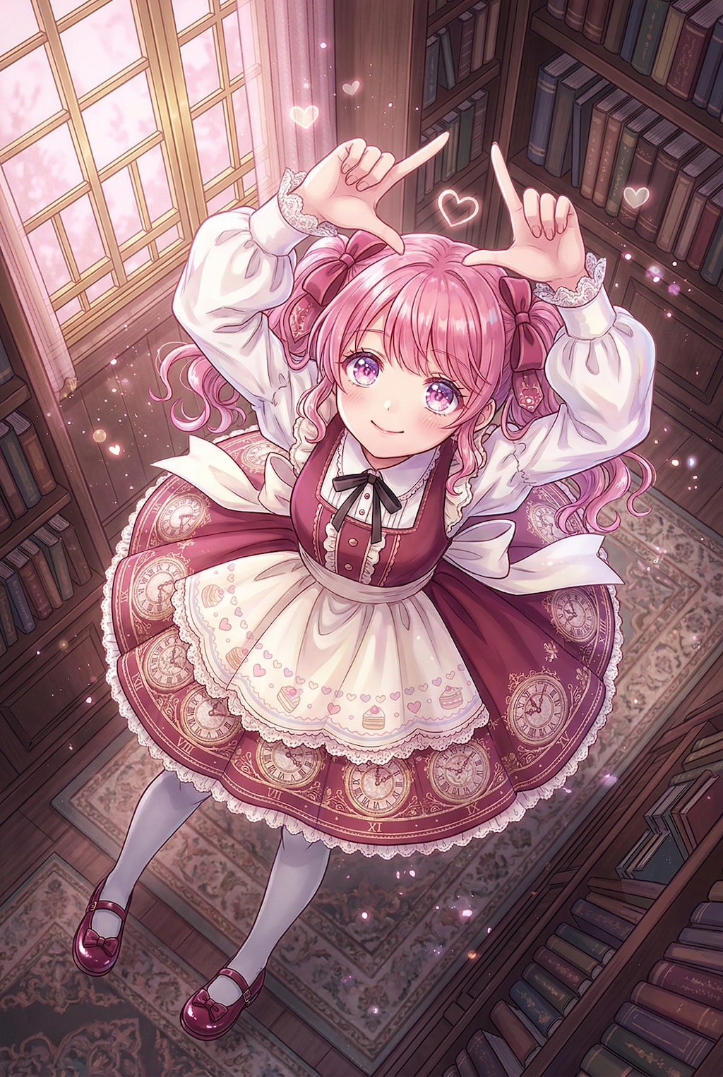 時の薔薇と微笑の少女