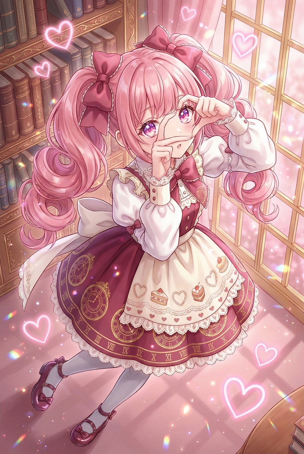 時の薔薇と微笑の少女