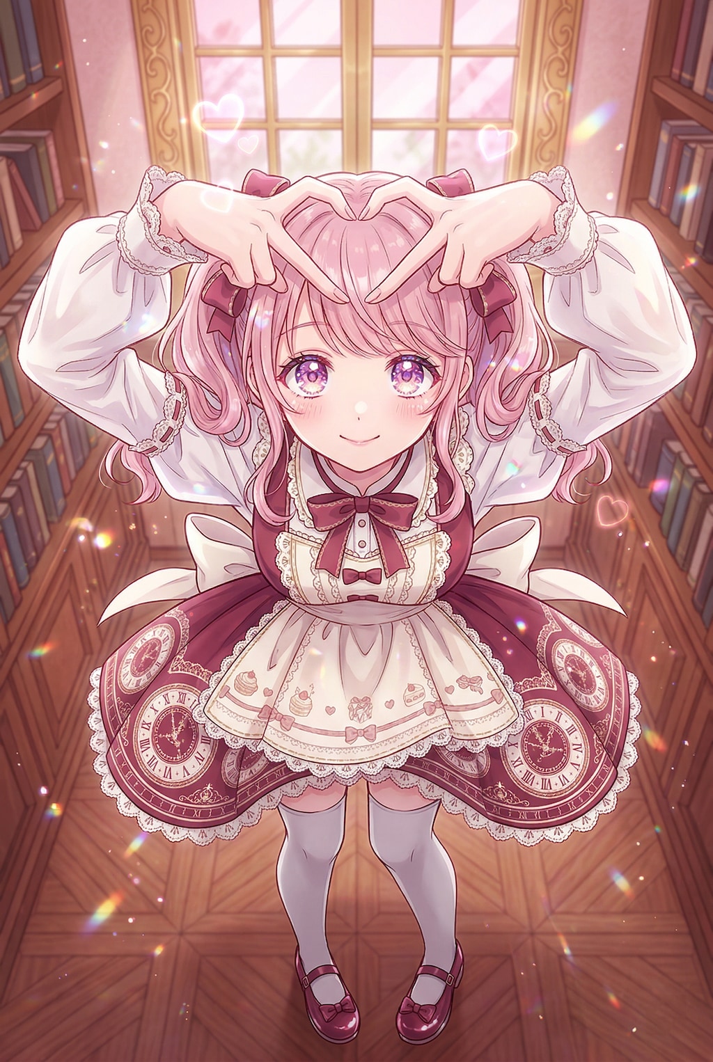 時の薔薇と微笑の少女