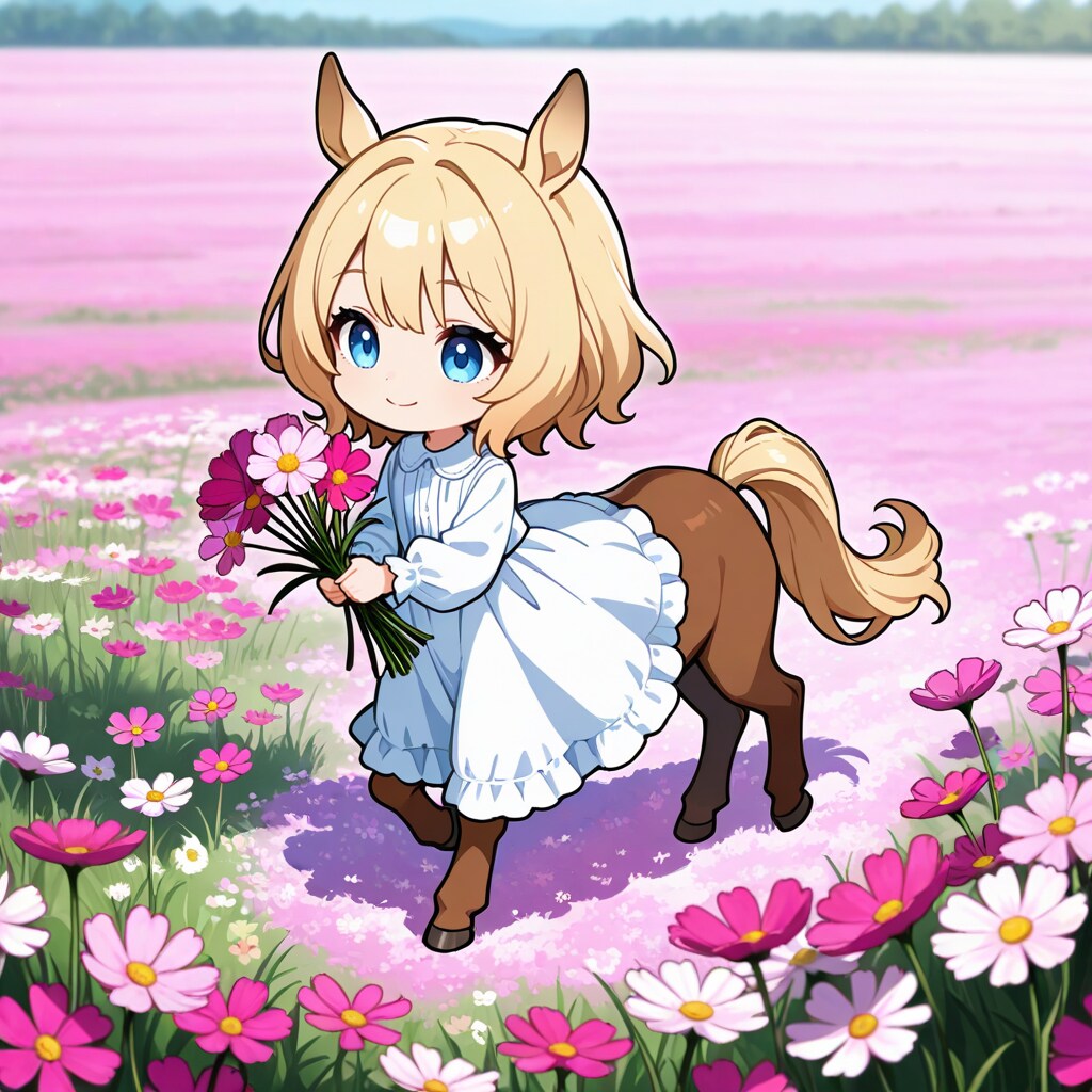 コスモスとケンタウロスお嬢さん