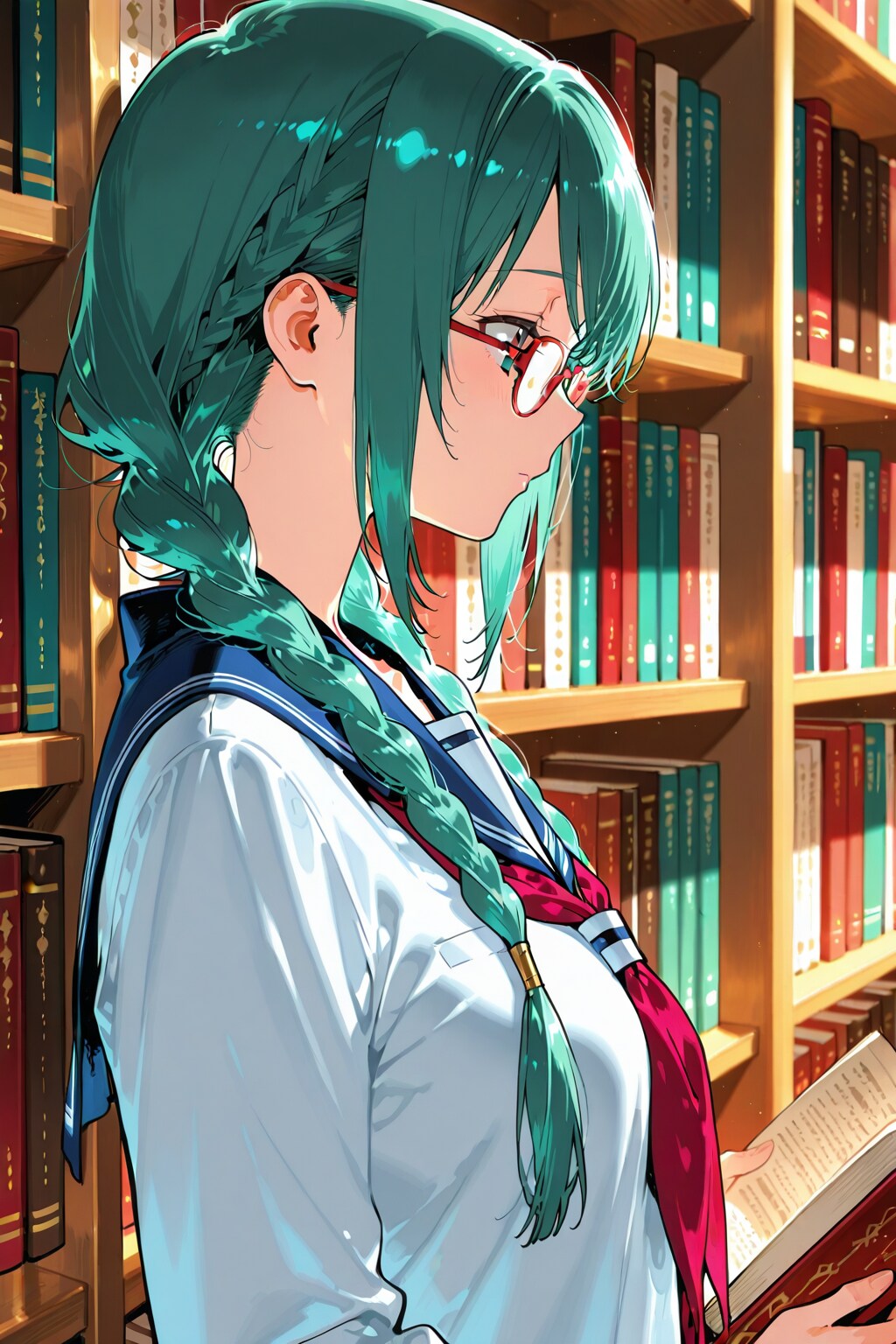 read a book