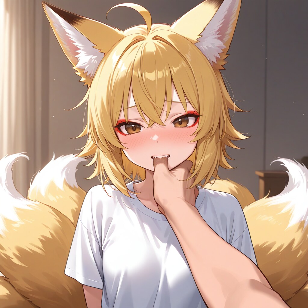 ぺろぺろはむはむ狐っ娘